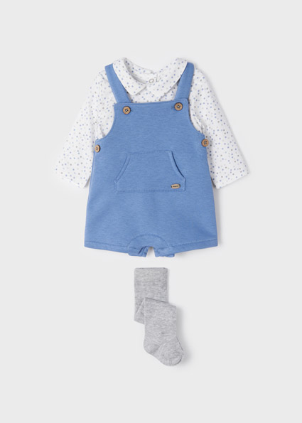 Conjunto peto con camisa y leotardo Blue Ice ECOFRIENDS - Imagen 6