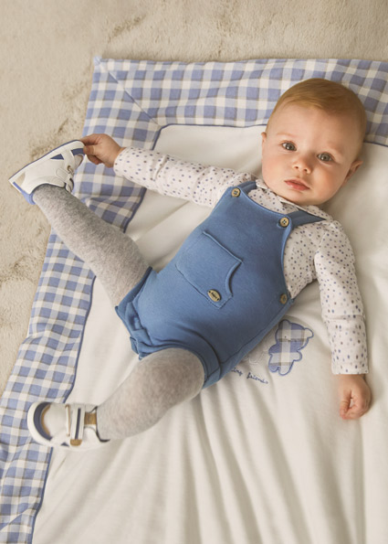 Conjunto peto con camisa y leotardo Blue Ice ECOFRIENDS