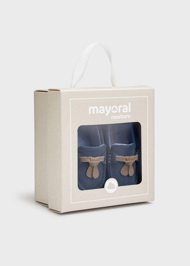 Mocasín para recién nacido Vintage Mayoral - Imagen 3