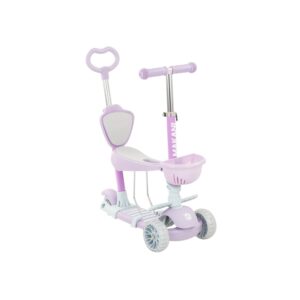 Scooter BonBon 4 en 1 Lila con LED