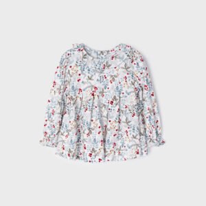 Bluson viella estampada Crudo 12-36m