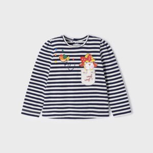 Camiseta manga larga Niña ECOFRIENDS Royal 12-36