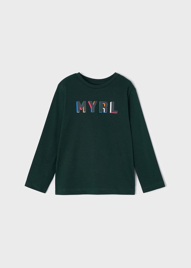 Camiseta manga larga para niño ECOFRIENDS Jade 2-9A - Imagen 4