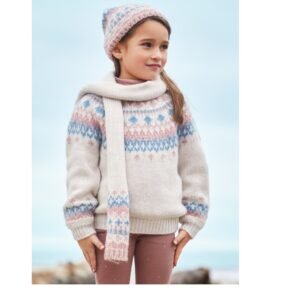 Conjunto de gorro y bufanda Mazapan 4-10A