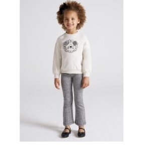 Conjunto leggings con estampado vichy 2-9A