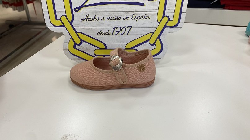 Merceditas de tela hebilla la cadena - Imagen 7