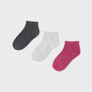Pack 3 calcetines cortos ECOFRIENDS 2-8A