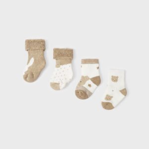 Pack 4 calcetines NB Nougat ECOFRIENDS
