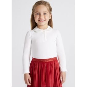 Polo manga larga básico plata ECOFRIENDS 2-9A