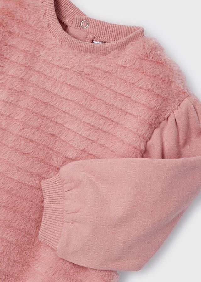 Vestido de pelo con bolso para bebé Rubor 12-36m - Imagen 3