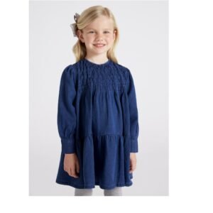 Vestido vaquero para niña Tejano 3-6A