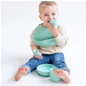 Cubiertos de iniciación antiahogo Menta