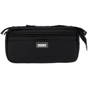 Bolso organizador rosy fuentes liso negro