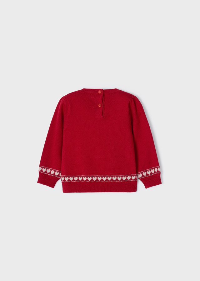 Jersey con perrito para bebé Rojo Mayoral 12-36m - Imagen 3