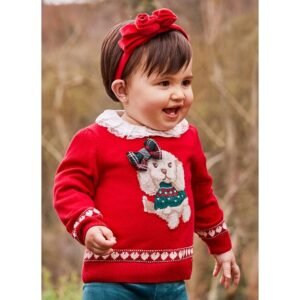 Jersey con perrito para bebé Rojo Mayoral 12-36m