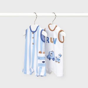 Pelele mayoral dream blue tirantes NB