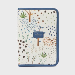Portadocumentos estampado bebé botanic