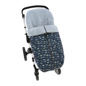 Saco de silla universal Rosy Fuentes Dinos Azul impermeable