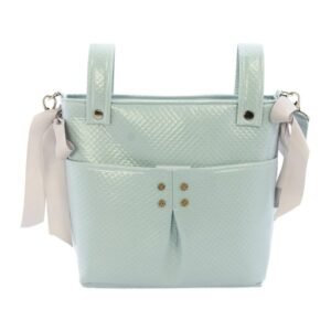 Bolso Pique Menta Rosy Fuentes