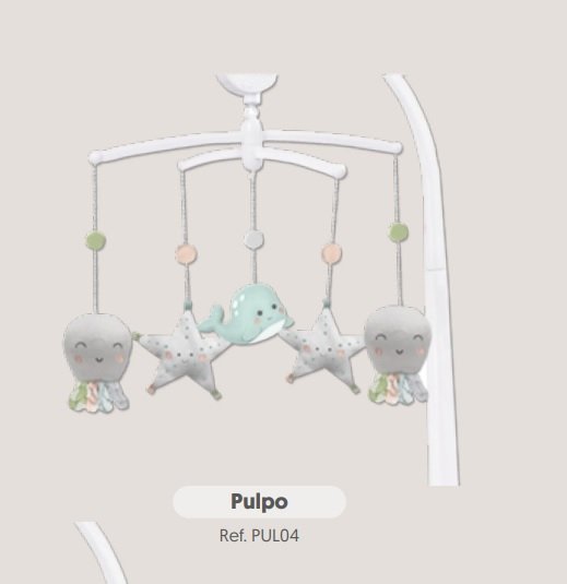 carrusel musical 3 modelos interbaby - Imagen 3