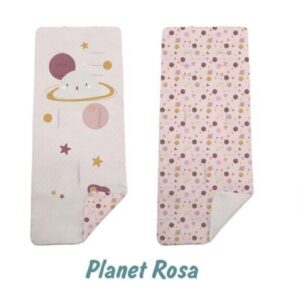 Colchoneta Reversible plus Planet Rosa bolsos Dydados