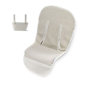 Colchoneta funda Gofre gris con bolso