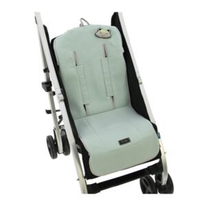 Colchoneta funda silla baston mapache verde