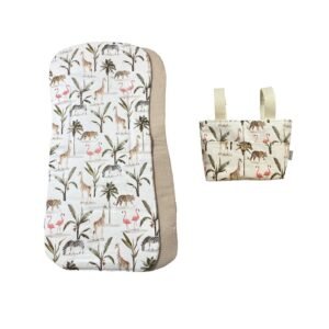 Colchoneta reversible con bolso a juego Selva