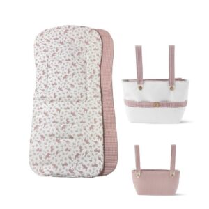 Colchoneta reversible con bolsos a juego Maquillaje