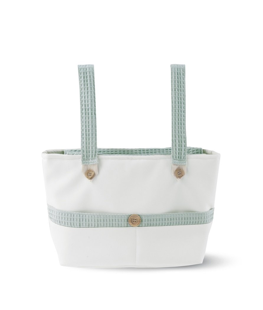 Colchoneta funda Floral Verde estampada bolso XL - Imagen 2