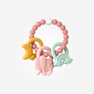 Mordedor Ele Fun Silicona Saro Rosa