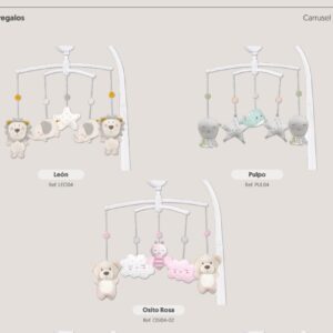 carrusel musical 3 modelos interbaby