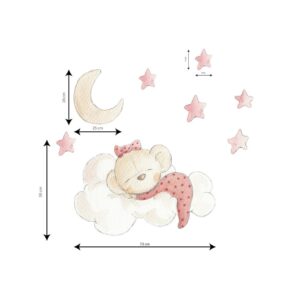 Vinilo decorativo pared accoms In the cloud